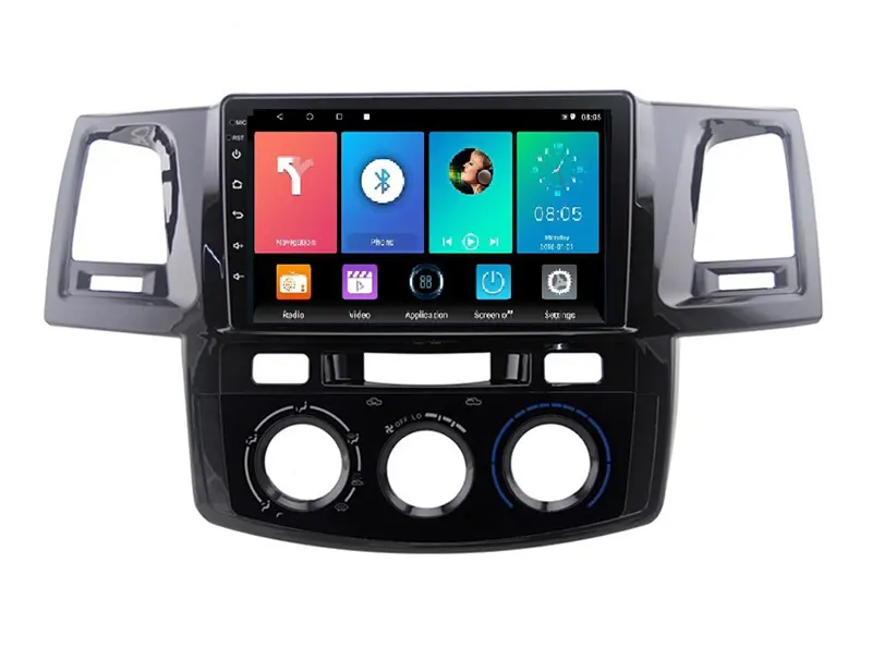 Мултимедия за Toyota Hilux 2011-2015 Климатик – 9“