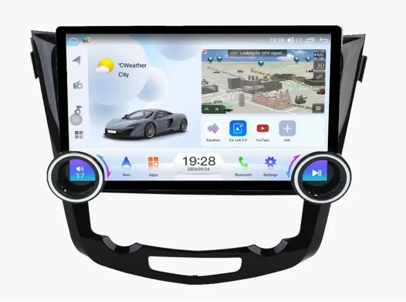 Мултимедия за Nissan QASHQAI / X-Trail / rogue 2014 – 2019 с климатроник 11.5“