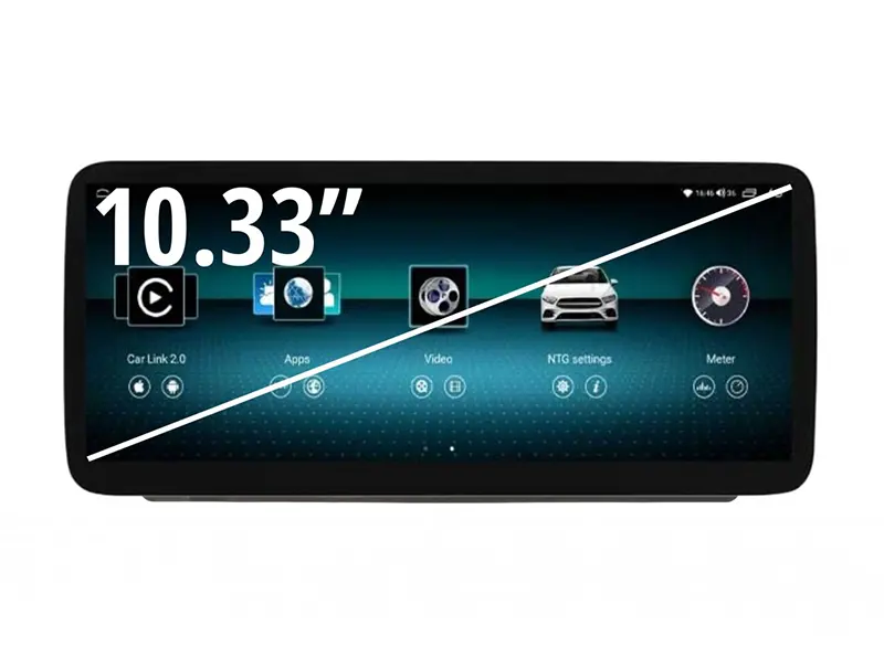 Мултимедия за Mercedes-Benz A W176 GLA X156 CLA C117 G W463 (2016-2018) 10.33″ – NTG 5