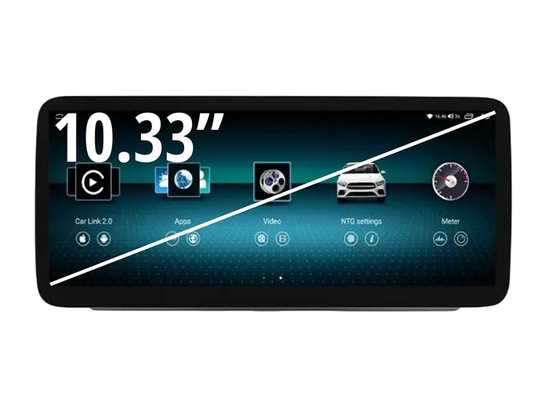 Мултимедия за Mercedes-Benz C W205 (2015-2020) GLC X253 (2015-2020) V W447 (2016-2023) 10.33″ – NTG 5.0