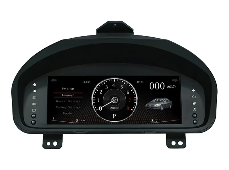 Дигитален километраж за Honda Accord 7 Gen (2003-2007) 10.25″ по поръчка