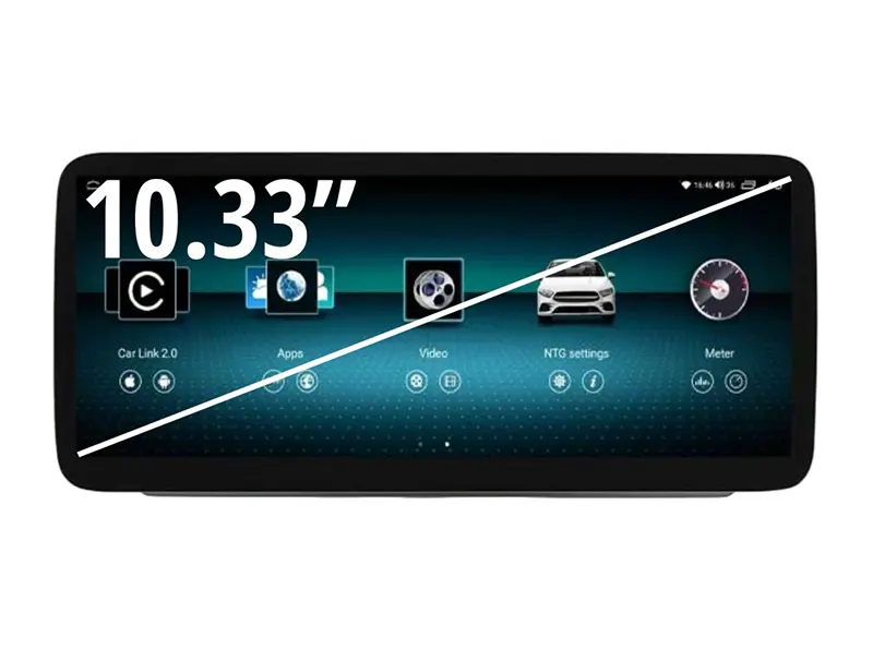 Мултимедия за Mercedes-Benz C W205 (2015-2021) GLC X253 (2015-2022) V W447 (2016-2023) W470 (2017-2020) 10.33″ – NTG 5.5