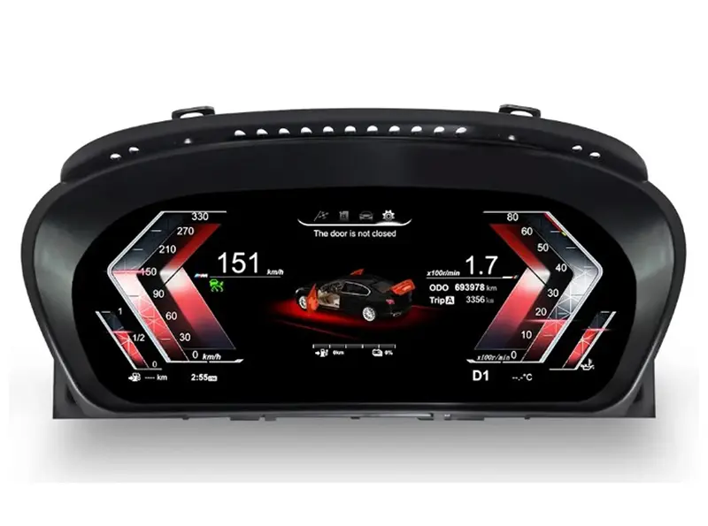 Дигитален километраж за BMW 5 Series E60 E61 X5 E70 (без HUD) 12.3″ – ПО ПОРЪЧКА